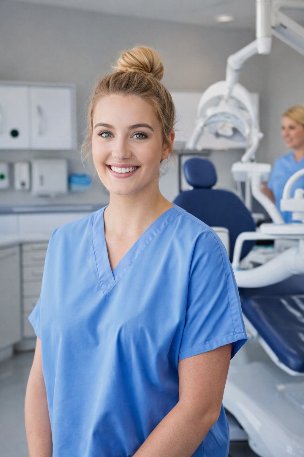 Dentist consulting with a patient in a Perth practice