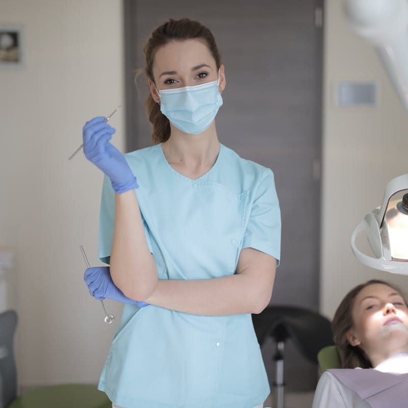 Vetted dental temp ready for placement